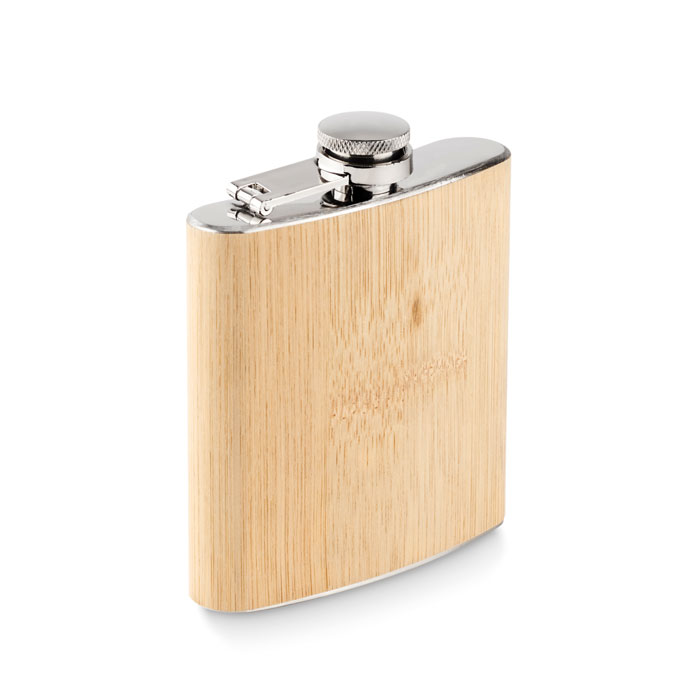 Hiphip — Bamboo slim hip flask 170ml