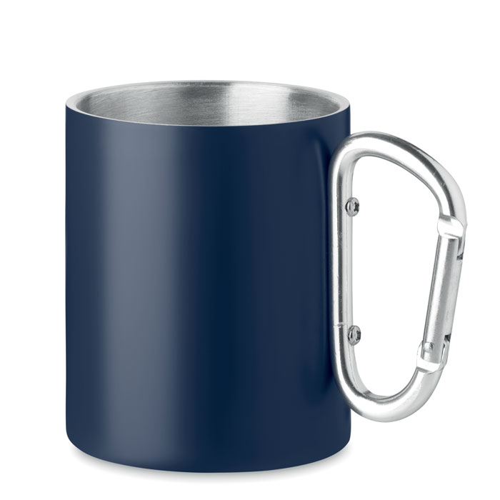 Trumba — Double wall metal mug 300 ml