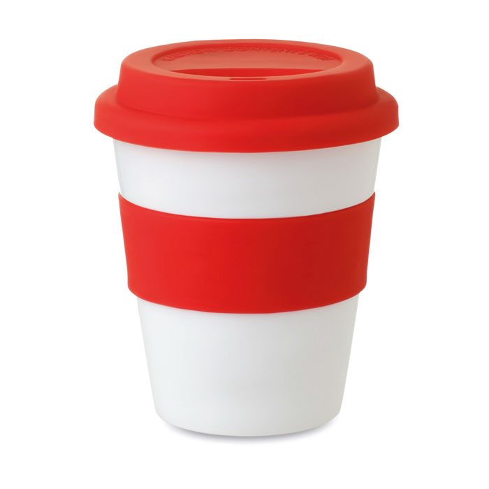 Astoria — PP tumbler with silicone lid