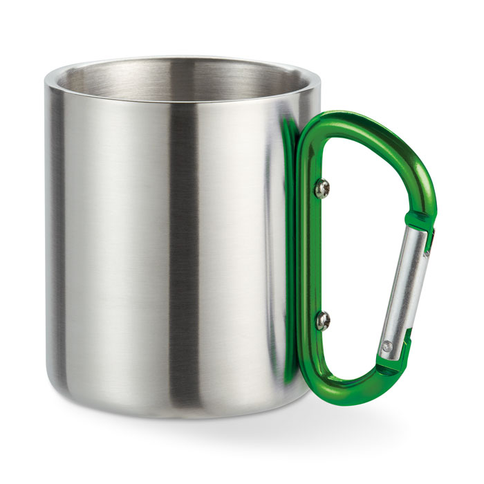 Trumbo — Metal mug & carabiner handle