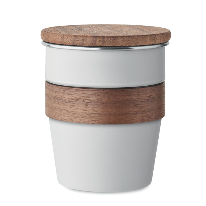 Illustrative logo placement on Walnut